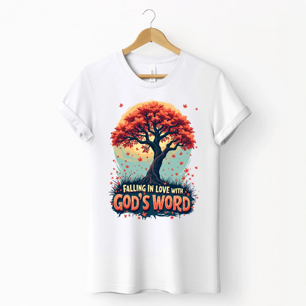 Falling In Love With God's Word Shirt