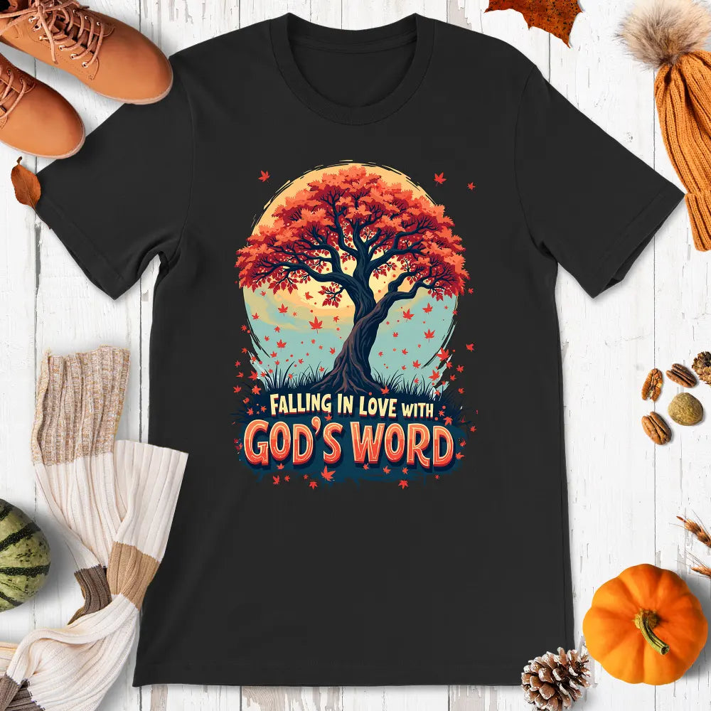 Falling In Love With God's Word Shirt