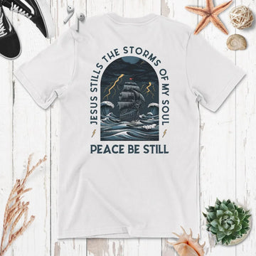 Jesus Stills The Storm Shirt