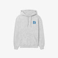 The Be Still and Know Kupa'a Tide Hoodie combines the timeless appeal of a grey hoodie with the vibrant addition of blue letters, creating a stylish and impactful look.