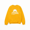 A Sunkissed & Saved sweatshirt that combines faith and warmth from the Be Still and Know brand.