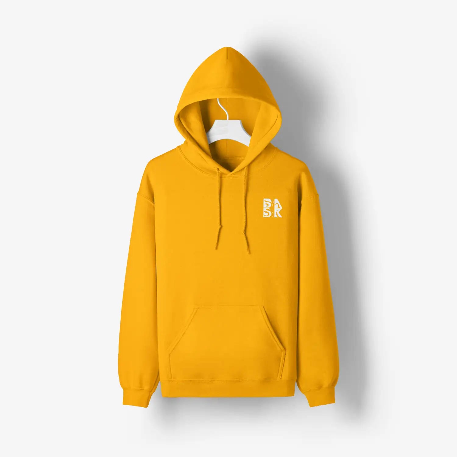 A Be Still and Know Sunkissed & Saved Hoodie with a white logo saved on it.
