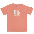 An Aloha Tee In Terracotta with the word 